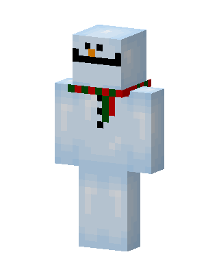 Snowman Minecraft skin