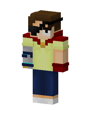 Cyber Shades skin, 3D preview