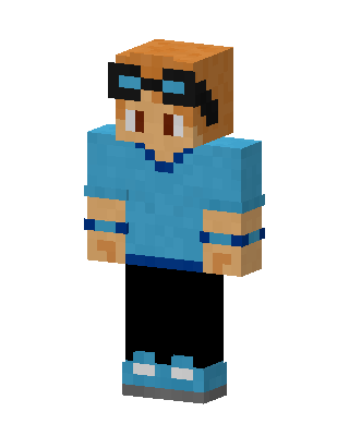 Goggle Boy skin, 3D preview