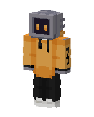 Monitor Hoodie skin, 3D preview