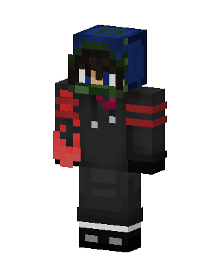 Hooded Techwear skin, 3D preview