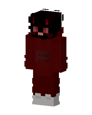 Red Player Boy skin, 3D preview