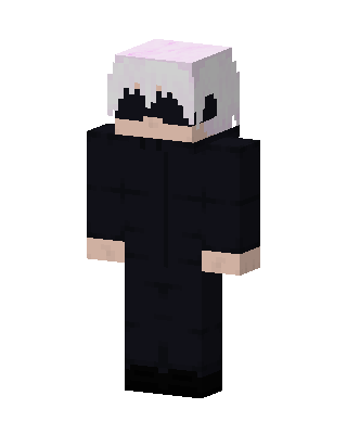Black Player Boy skin, 3D preview