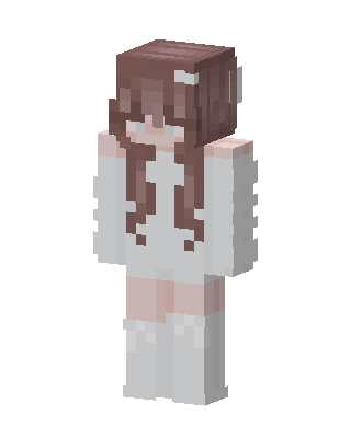 Angel Girl skin, 3D preview