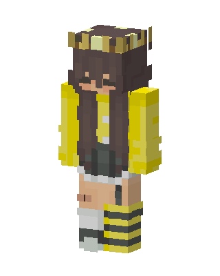 Bee Girl skin, 3D preview
