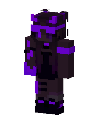 Black Hero Boy skin, 3D preview