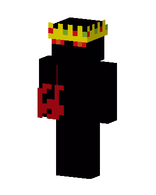 Black King skin, 3D preview