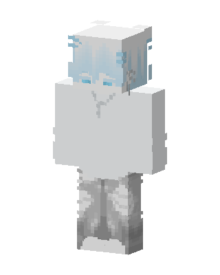Frost Axolotl skin, 3D preview
