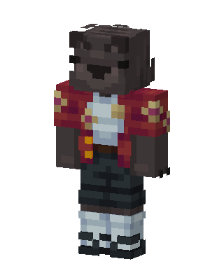 Floral Bear Minecraft skin