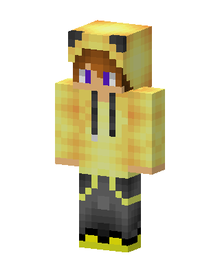 Pikachu Hoodie skin, 3D preview