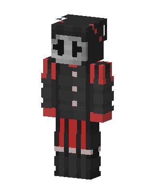 Black Gamer Minecraft goth skin