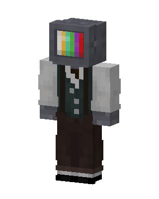 TV Head Minecraft skin