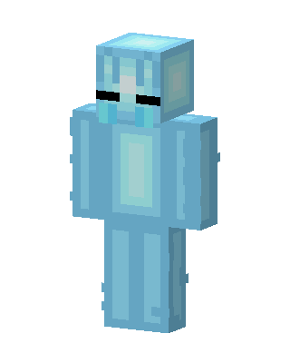 Ice Golem skin, 3D preview