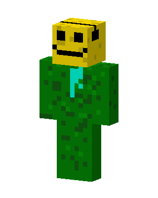 Smiley Suit skin, 3D preview