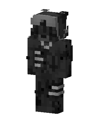 Shadow Cyborg Minecraft skin