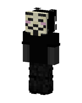 Masked Shadow Minecraft mob skin