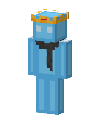Skeppy With Crown skin, 3D preview