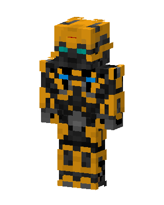 Bumblebee skin, 3D preview