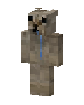 Brown Suit Boy Minecraft skin