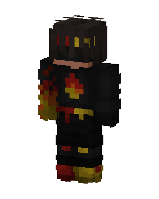 Ember Shadow skin, 3D preview