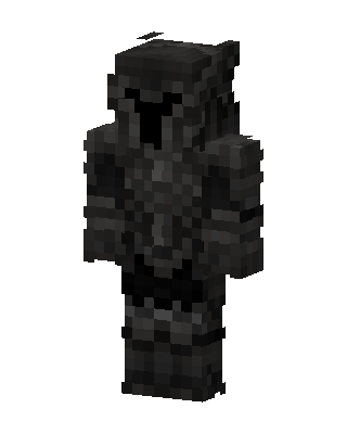 Dark Armored Knight skin, 3D preview