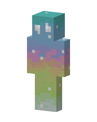Pastel Sky skin, 3D preview