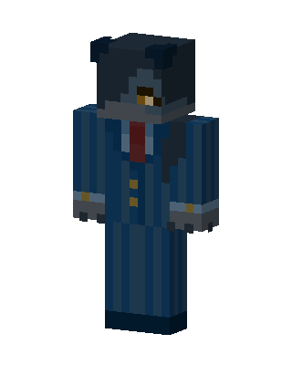 Cyclops Bear Suit Minecraft skin