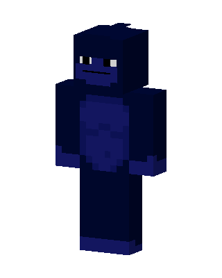 Blue Mob Boy Minecraft skin