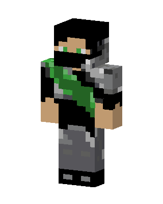 Shadow Ninja skin, 3D preview