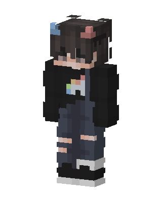 Ripped Jeans Hoodie skin, 3D preview