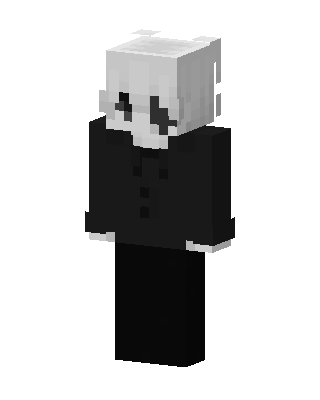 Black Hero skin, 3D preview