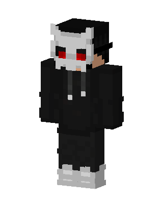Shadow Oni Minecraft skin