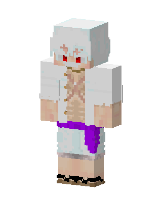Gear 5 Luffy Minecraft skin
