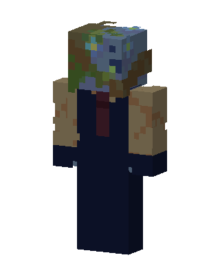 Blue Suit Boy Minecraft skin