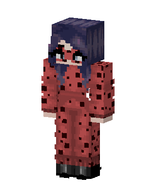 Red Animal Girl Minecraft red skin