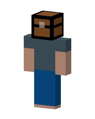Blue Mob Boy Minecraft blue skin