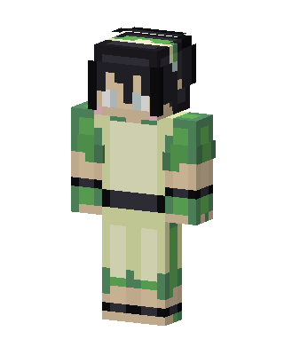 Toph Beifong skin, 3D preview