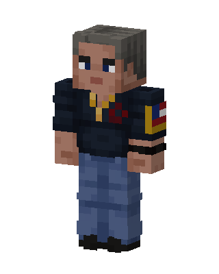 Blue Soldier Boy Minecraft blue skin