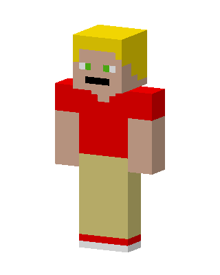 TommyInnit skin, 3D preview