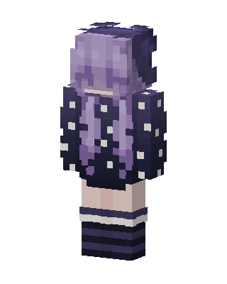 Starry Lavender skin, 3D preview