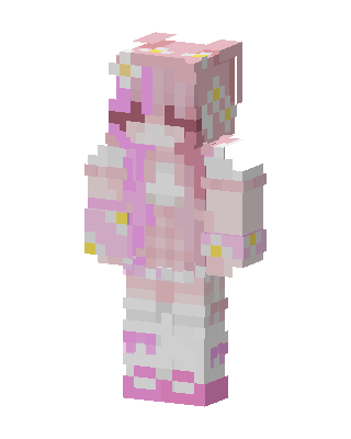 Blossom Bunny Minecraft pink skin
