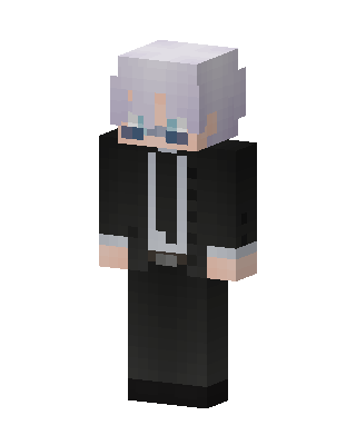 Silver Gentleman skin, 3D preview