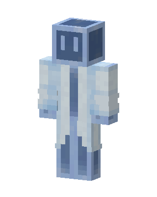 Lab Coat Robot skin, 3D preview