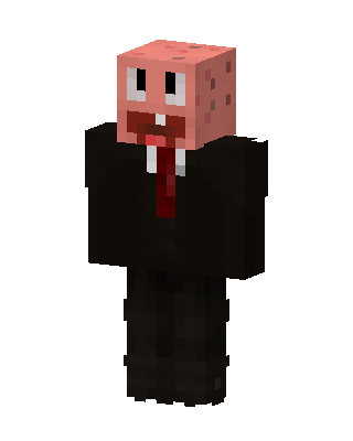 Suited Pig skin, 3D preview