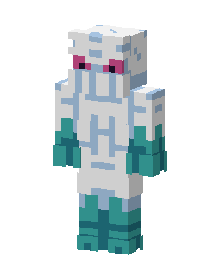 White Hero Minecraft skin