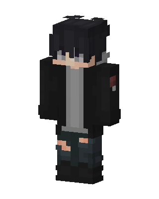 Ripped Jeans Boy skin, 3D preview