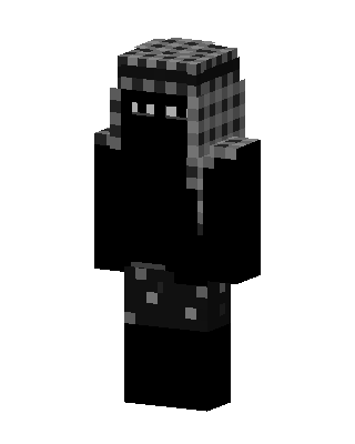 Black Ninja skin, 3D preview