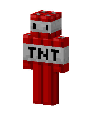 Red Mob skin, 3D preview