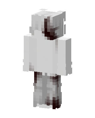 White Player skin, 3D preview
