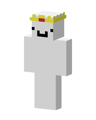 White Royal skin, 3D preview